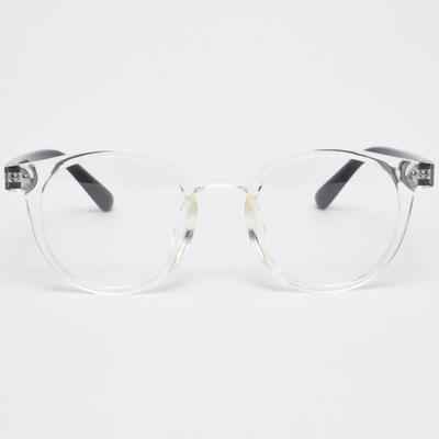 Aloeyewear AL5304 2009 Rilsan Clear Semi-Overround Transparent Glasses Frame