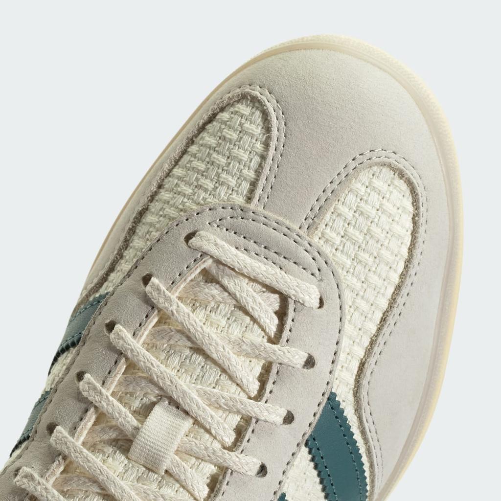 adidas Gazelle Indoor JR3837 Unisex Originals Sneakers Cream White / Preloved Teal / Wonder White