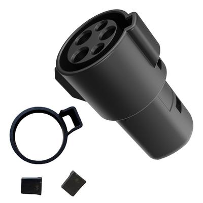 EdisonBrain J1772 Plug with Lock EV Charging Converter Adapter for Tesla