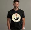 Funny Chicken Men's Haglofs T-Shirt, Hanglofs Rooster Crock Gift Tee Top