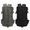 Fishing Tackle Backpack Large Capacity Portable Cylindrical Fishing Rod Bag with Rod Holder