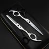 6.0 inch black and white freelancer, hair scissors, hair scissors, flat scissors, bangs scissors, tooth scissors, thin