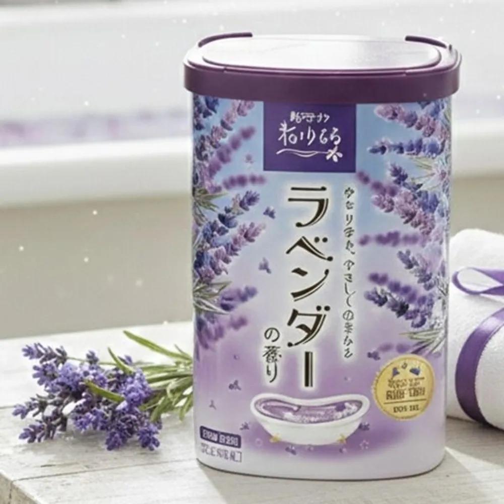 BATHCLIN Bath Salts Lavender Scent 600g Half-body Bath & Foot Bath Salts For the Whole Family Aroma Scent