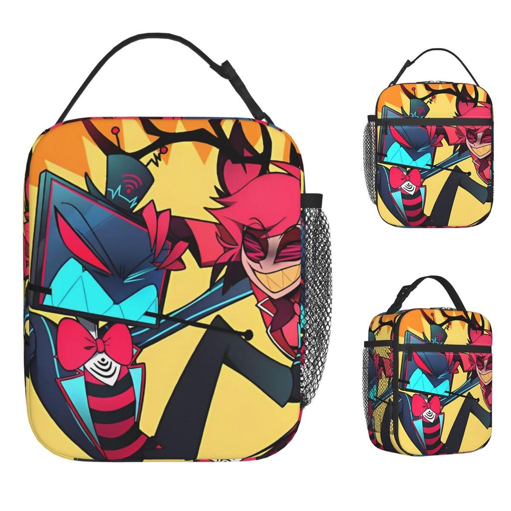 Vox Hazbined Hotels Insulated Lunch Bags Cooler Bag Reusable Meal Container Leakproof Lunch Box Tote Bento Pouch College Outdoor