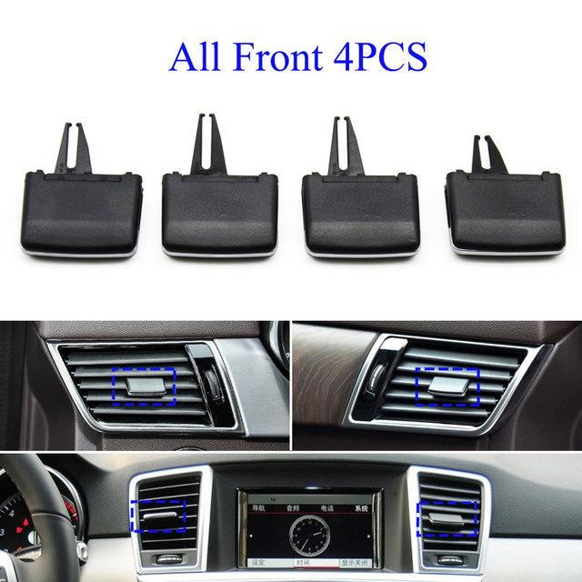 Vorne/Hinten Air Vent Grille Outlet Tab Clip AC Vent Paddle Reparatur Kit Auto Zubehör Für Mercedes Benz W166 w292 ML GL GLE GLS