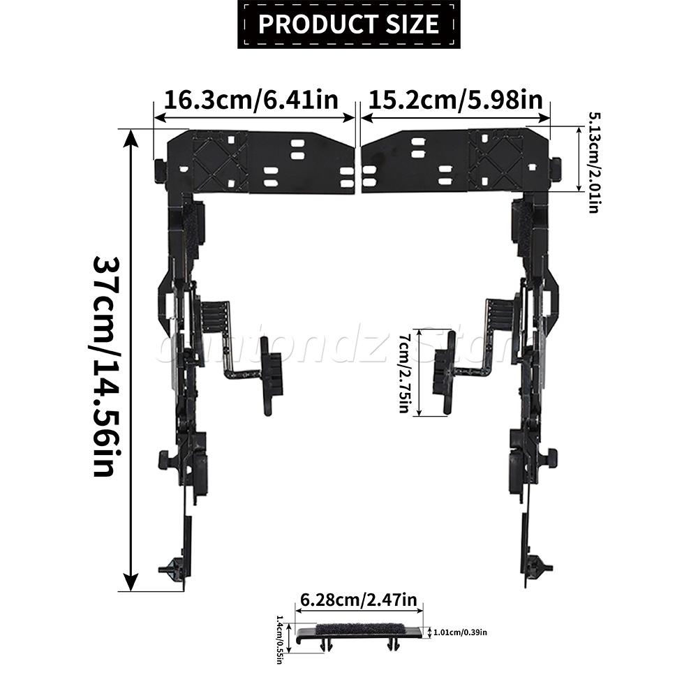 Car Sunroof Lifting Foot Repair Kit L+R 1247800512 1247800612 For Mercedes Benz E Class W124 500E S124 W201 1993-1996