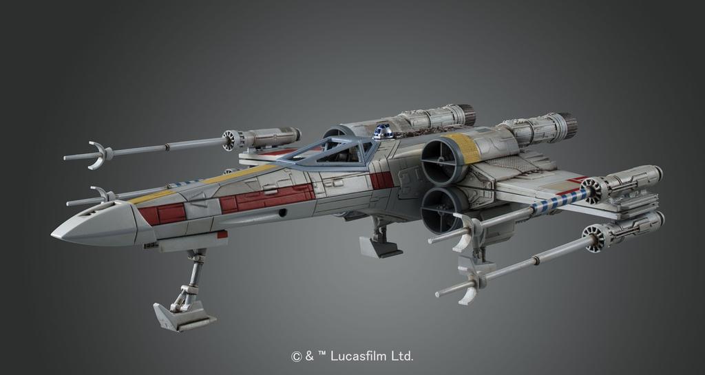 Star Wars Starfighter scale plastic model X-Wing 1/72
