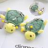 Cute Turtle Mini Keychain Plush Stuffed Toys Tortoise Cartoon Dolls Soft Animal Small Pendant Bag Ornaments Decor Kid Girl Gifts