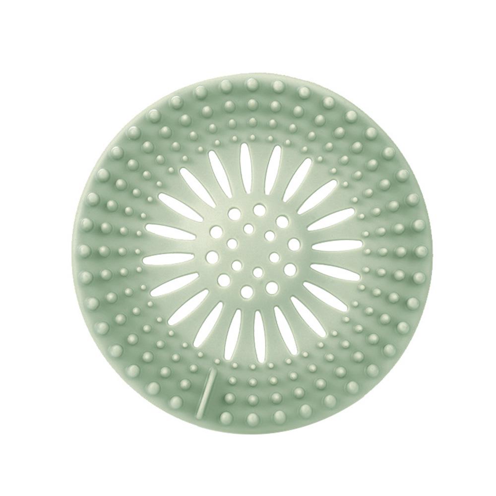 filtro de fregadero de colector de pelo de silicona Colador de tamiz de drenaje de silicona Colector de cabello para fregadero de ducha Filtro Anti-bloqueo de drenaje de piso en forma de flor