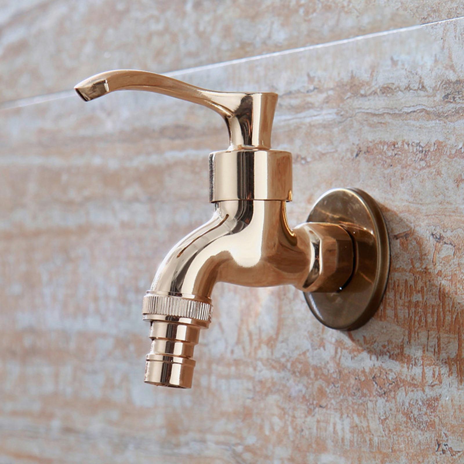 

Garden Faucet Washing Machine Alloy Water Tap Wall Mounted Sink Basin Faucet
