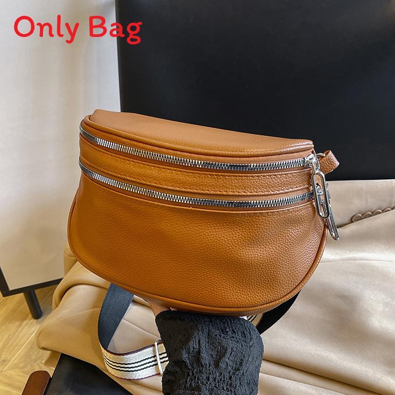 Simple City Chic Crossbody Bag With Inner Pouch And Single Strap For Everyday Use