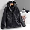 Removable Windproof Waterproof Hiking Jacket Men Women 3-in-1 Outdoor Shell With Fleece Liner Breathable Loose Fit