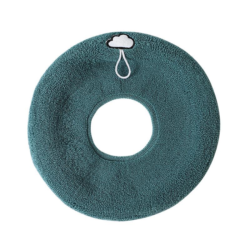 3079 Bathroom Rug Home Winter Thickened Plush-touch Toilet Cover Four Seasons Universal Plush-touch Lined Toilet Cover Cushion
