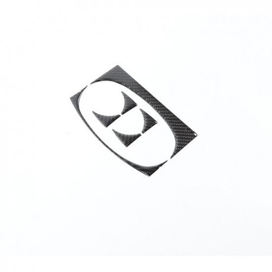 Carbon Fiber Cup Holder Panel Trim Decal Cover for Dodge Charger 2015-19 Gear