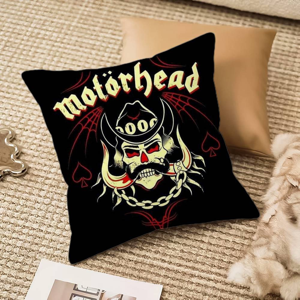 

Cool M-MotorheadeS Pillow Case Anti-dustmite Invisible zipper Sofa Bed 12x12Inch