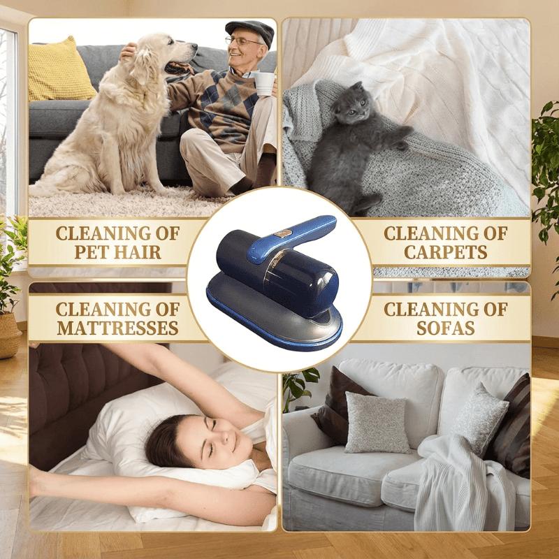 2-in-1 Cordless Handheld Vacuum Cleaner Sweeper Compatible with USB 10000 KPa Suction