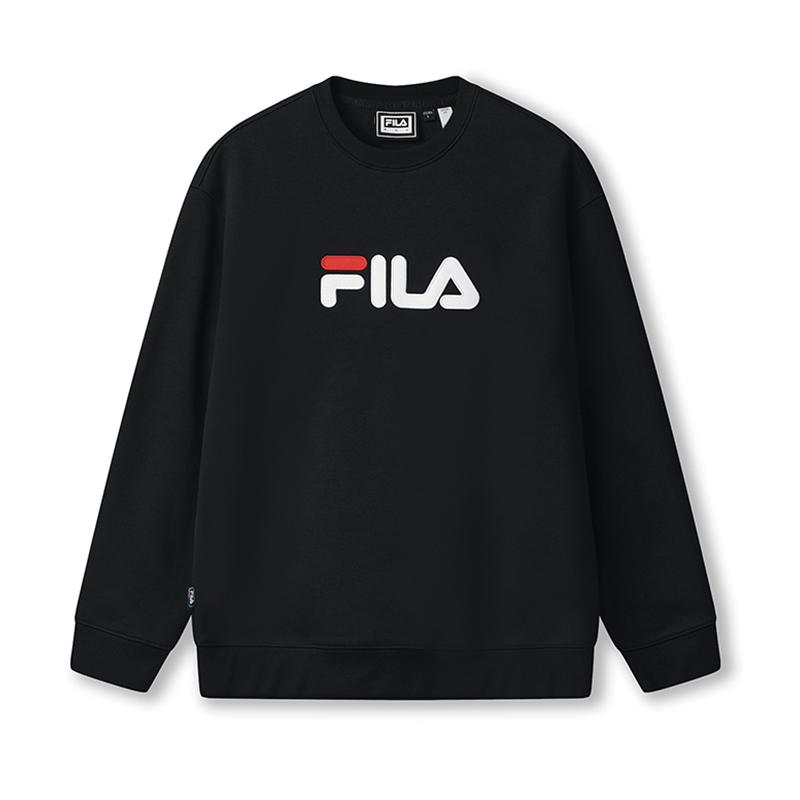 

Fila Оригинальный Простой Классический Повседневный Мягкий Удобный Свободный Пуловер Толстовка Унисекс толстовка F51U549202F-BK M