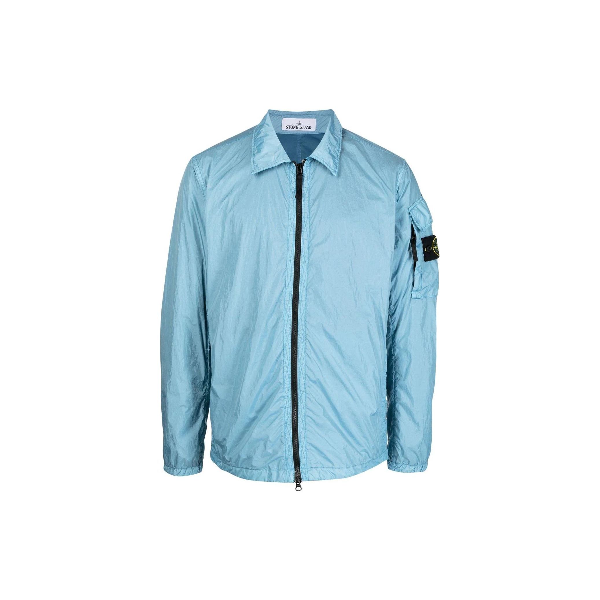 Stone Island Overshirt Mid Blue Men