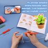Beginners Crochet Kits, Crochet Potted Plant Kits, with Yarn, Crochet Hooks, Instructions DIY Crochet Craft Starter Kits