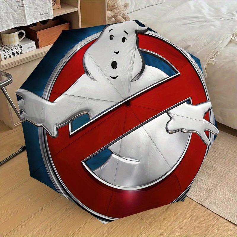 1pc GhostbustersGhost Themed High-quality Umbrella,Automatic Opening and Closing Umbrella,Multi-functional Umbrella G0811118