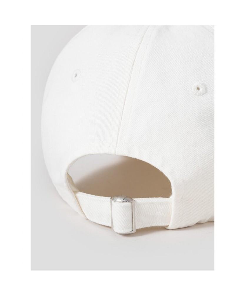 8SECONDS Typo Washed Ball Cap White