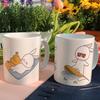 Tf570-Design Tasse 2er-Pack-Kaninchens Sommerurlaub