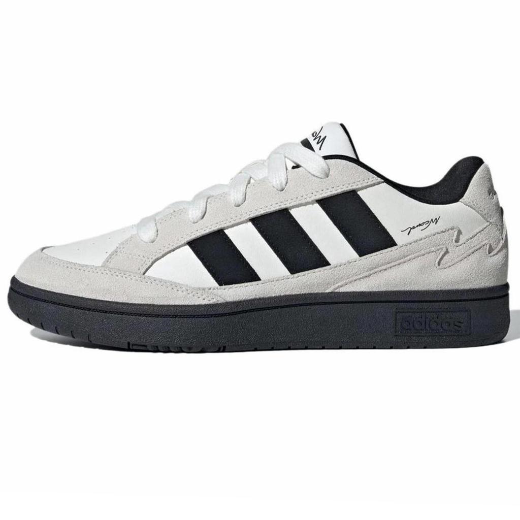 adidas WCARD ADV Rutschfeste Niedrige Skateboard-Schuhe Unisex Schwarz Weiß IH0961(Team567-)