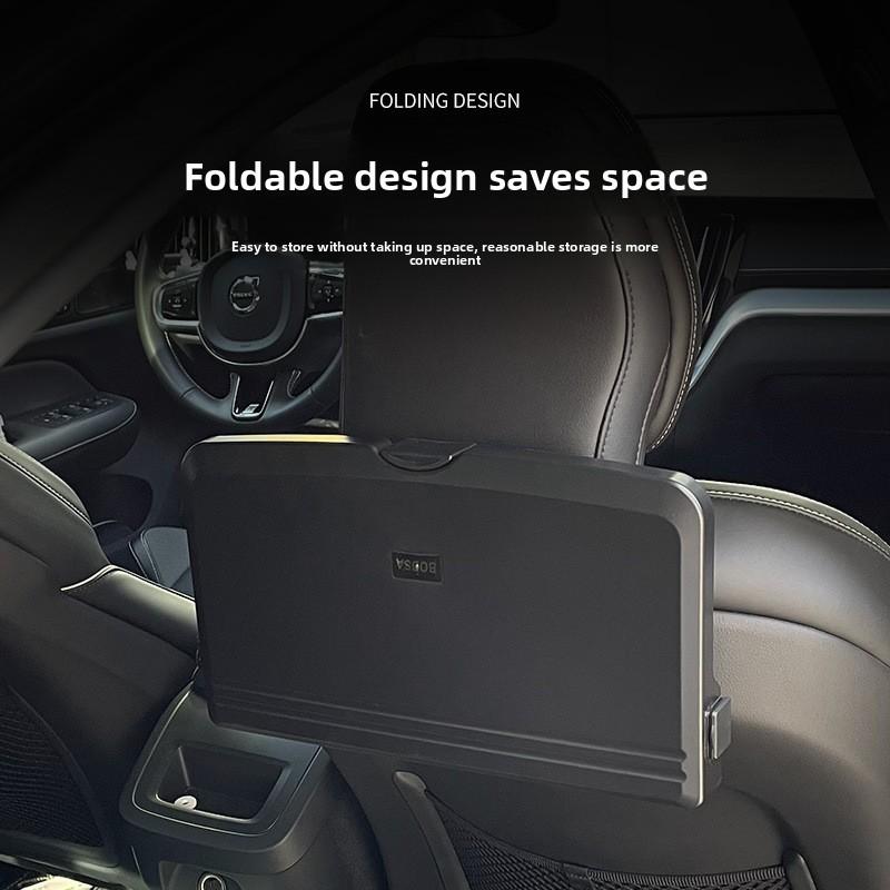 Multi-functional Children's Meal Tray with Foldable Car Mounting Bracket