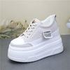 Fashion All Matching Slim Plus Cashmere Warm Women's Shoes Temperament Wear 12 Cm High Heel 10cm Small Cotton Shoes Large Size Shoes