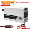 Universell stikkontakt med USB-ladeport for bruk i flere scenarier, klipsadapter, DC 12V til AC 220V, bilinverter-bryter, LED-indikatorlys