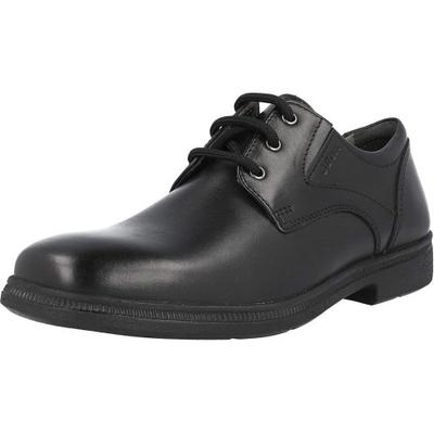 Boys Federico Leather School Shoes