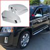 2pcs Electroplate Side Rearview Mirror Half Cover Trim Fits for Equinox Terrain 10 14