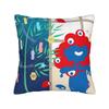 Kawaii Pillow Case M-MyakuED M-MyakuS Funny Pillow Cover Graphic Pillowcases For Couch Sofa Bedroom