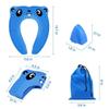 Portable Folding Non Slip Silionce Pads Potty Training Seat for Kids Foldable Toddlers Toilet Seat Potty Seat Cover for Travel AVE