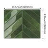 Waterproof Wallpaper Self-adhesive Wall Tile Peel and Stick Backsplash  for Kitchen Bathroom