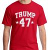 Trump 2024 47º Presidente Leve a América de volta camiseta tee Unissex