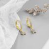 Fashion Creative Korean Style Sweet Lovely Diamond Star Earrings Jewelry Gift For Girls