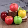 4PC/LOT Foam Simulation Apple Model Fake Fruit Decoration Shop Window Display Prop Home Photographic Photography Props