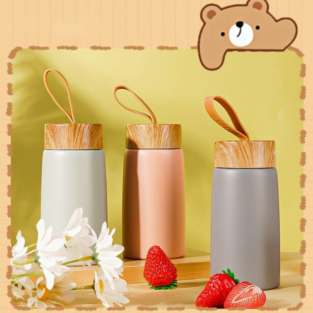 304 Stainless Steel Vacuum Mug Mini Water Bottle New Coffee Mug  Office