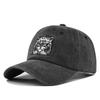 Vintage Cat Embroidery Baseball Cap - Distressed Adjustable Dad Hat For Women/Men Unisex Streetwear Cap