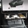 For Tesla Model 3 Y Highland Juniper 2016-2025 Hidden Screen Storage Magnetic Opening And Closing Hidden Large Space Storage Box