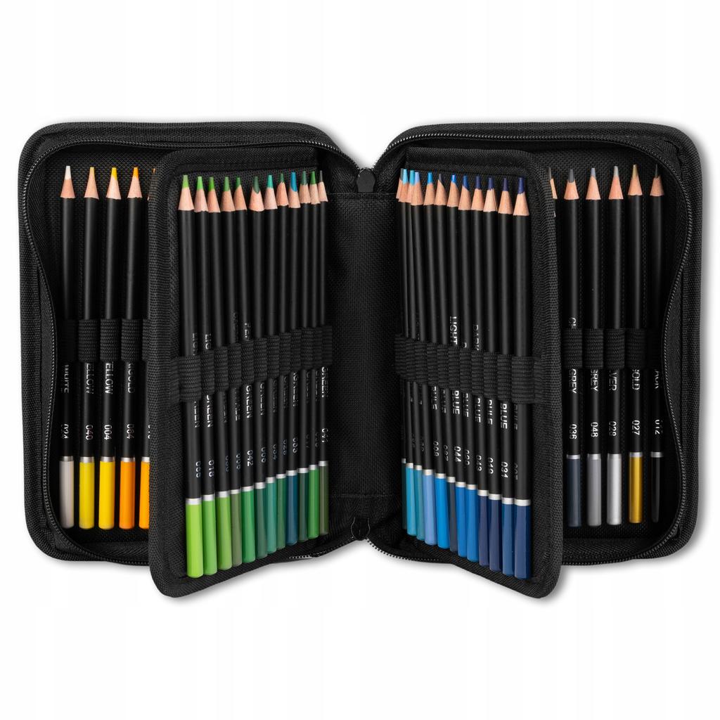 Artistiq Professional Coloring Pencil Set 72in1 Pencil Case