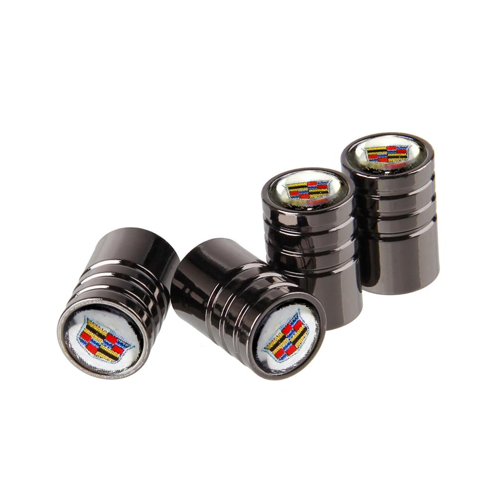 Car Wheel Tire Valve Stem Caps Air Cover for Cadillac Escalade Tiburon Deville Seville XT5 XTS CTS BLS SLS DTS SRX Accessories