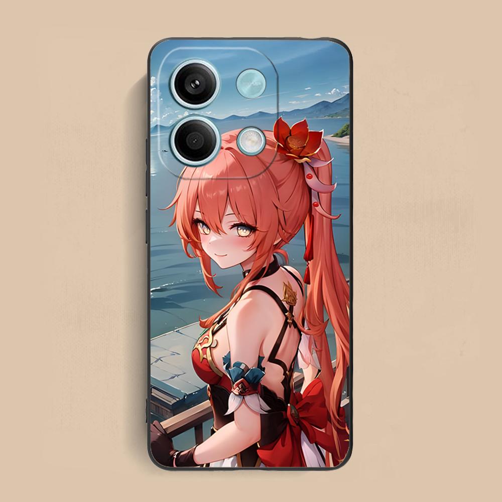 HSR Guinaifen Matte TPU Mobile Phone Case for Xiaomi Redmi 15 14 13 12 A5 3 2 1 C Plus 4G 5G Colorful Printing Cover