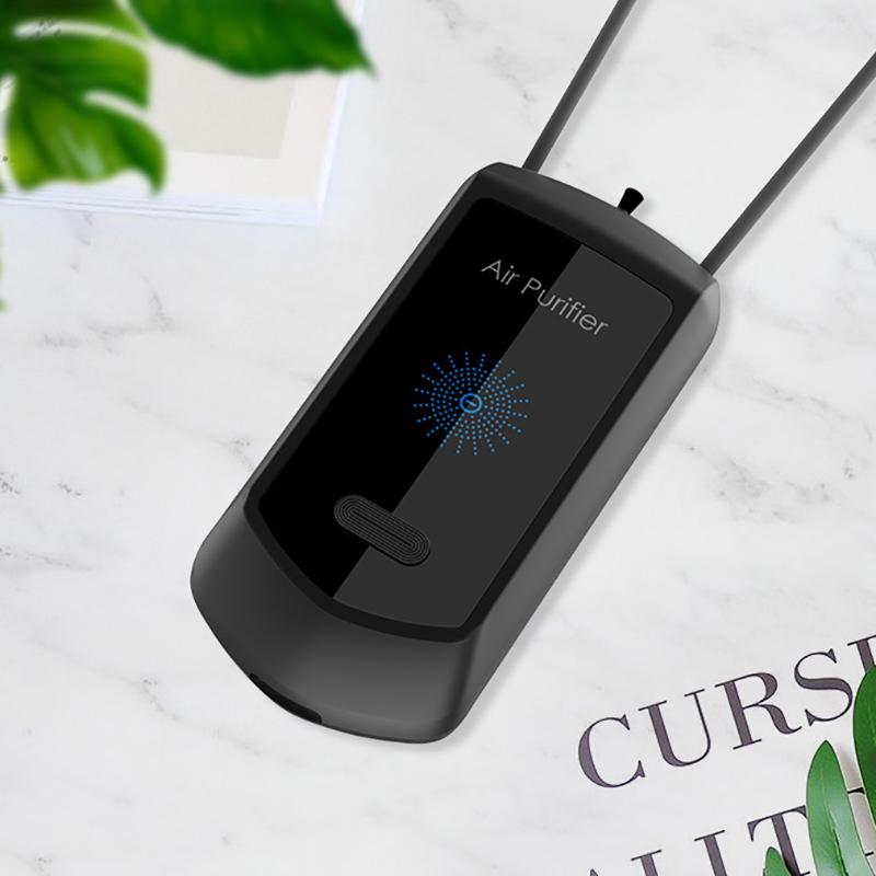 Negativer Ionen-Generator, tragbar, als Halskette verwendbar, Autozubehör, Luftreiniger, Mini, 5 V, Autozubehör, Auto-Luftreiniger, ultra-leise