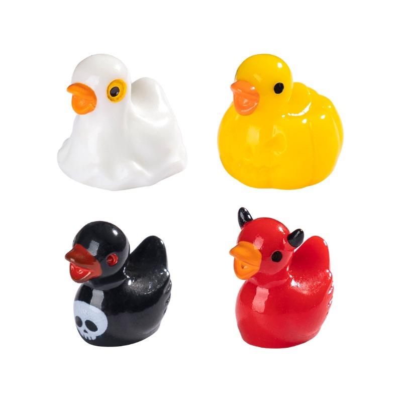 Micro-landscape Creative Halloween Ghost Devil Little Yellow Duck Decorative Accessories Mini Ornaments
