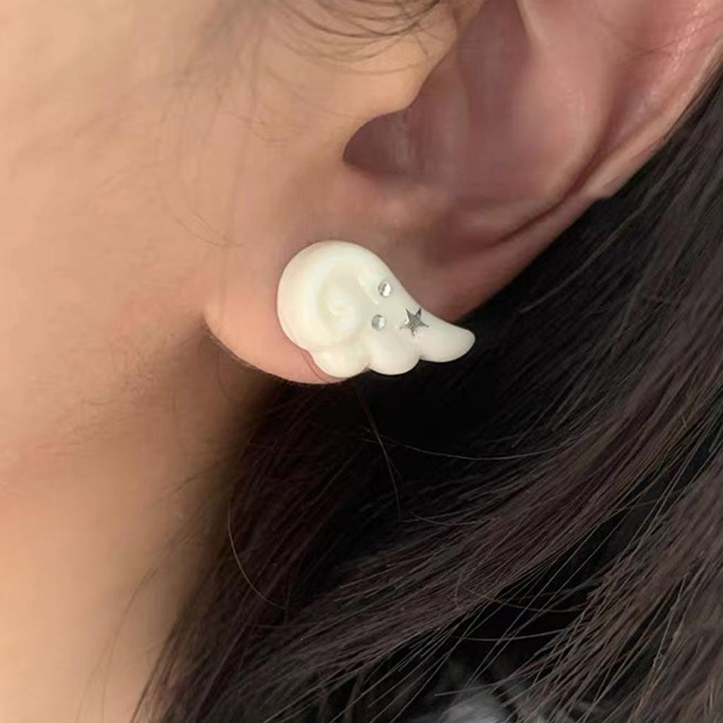 Simple Wing Ear Cuff Trendy Ear Accessory Comfortable Ear Clip Not Piercing Earrings Suitable for Various Occasions