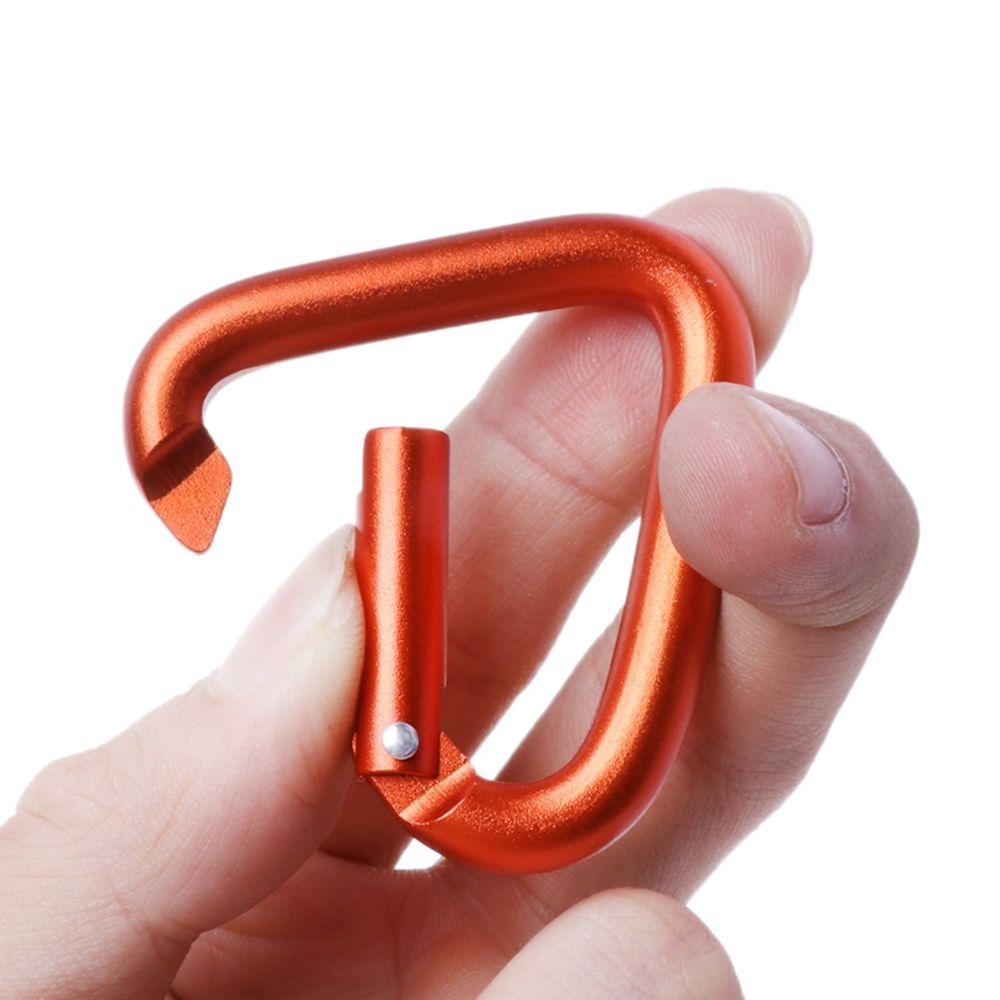 Snap Kettle Clip Accessories Outdoor Aluminum Zinc Zinc Alloy Triangle Carabiner Keychain Hook Buckle