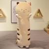 Cat Plush Toys Super Cute Plush Toy Cartoon Cat Long Pillow Stuffed Doll Birthday Christmas Gift