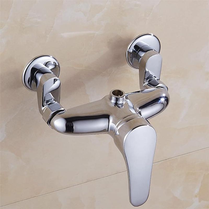 Shower Adapters Threaded Design Secure Bathroom Faucet Connection Bathroom Fixture Strong Easy Installation for Home